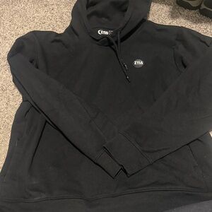 ZYIA Classic Black Pullover Hoodie